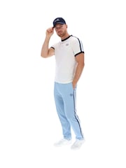 Sergio Tacchini Cream Hadow Crew 100% Cotton T-Shirt - Image 3 of 3