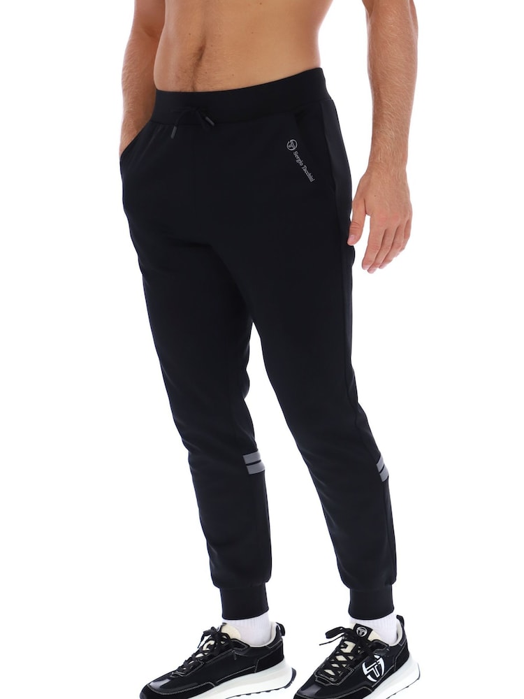 Sergio Tacchini Black Blow Track Joggers - Image 1 of 3