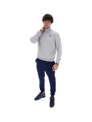 Fila Grey Ramy Quarter Zip 100% Cotton Sweatshirt - Image 3 of 5