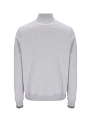 Fila Grey Ramy Quarter Zip 100% Cotton Sweatshirt - Image 5 of 5