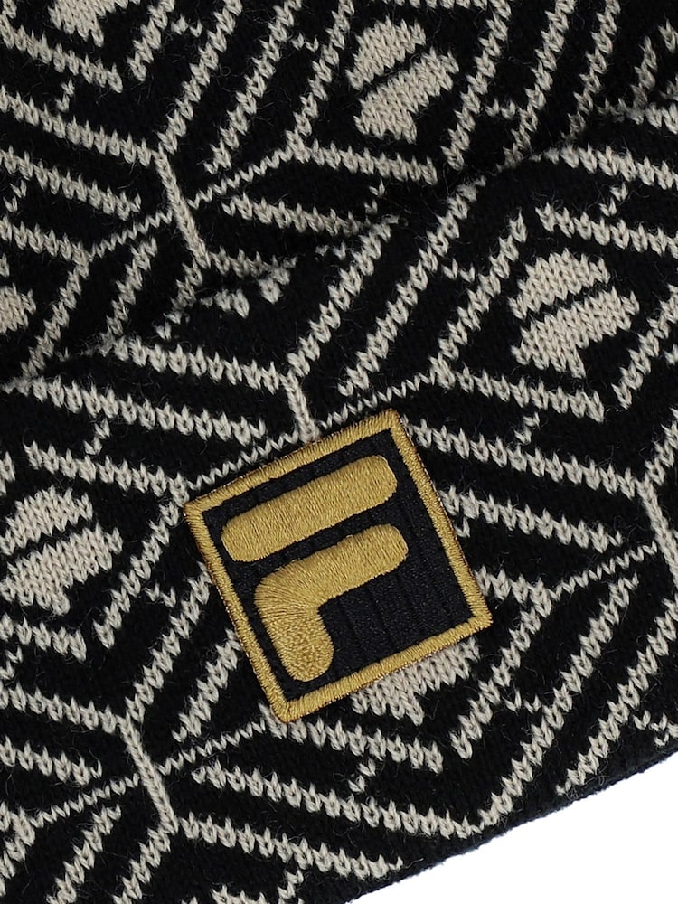 Fila Black GRIGGS BEANIE - Image 3 of 3