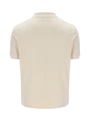 Fila Cream Louie Velour Polo Shirt - Image 5 of 5