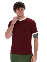 Fila Purple Marconi Ringer 100% Cotton T-Shirt - Image 1 of 5