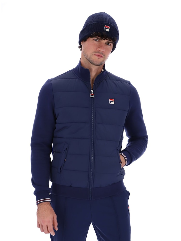 Fila Blue Malachi Shacket - Image 1 of 5 Fila Blue Malachi Shacket - Image 1 of 5
