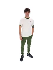 Fila Cream Marconi Ringer 100% Cotton T-Shirt - Image 3 of 5