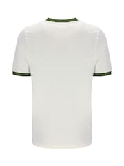 Fila Cream Marconi Ringer 100% Cotton T-Shirt - Image 5 of 5