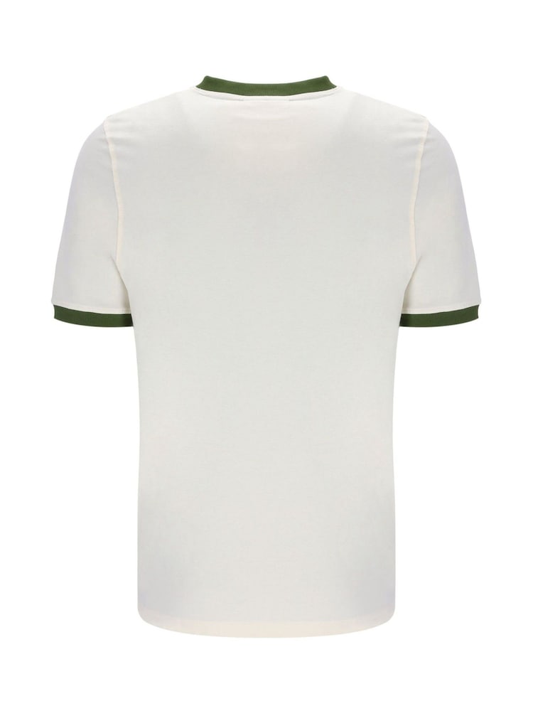 Fila Cream Marconi Ringer 100% Cotton T-Shirt - Image 5 of 5