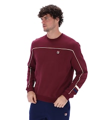 Fila Purple Adam Crew 100% Cotton Sweatshirt - Image 1 of 5