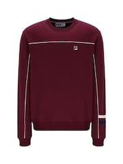 Fila Purple Adam Crew 100% Cotton Sweatshirt - Image 4 of 5