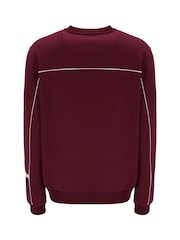 Fila Purple Adam Crew 100% Cotton Sweatshirt - Image 5 of 5