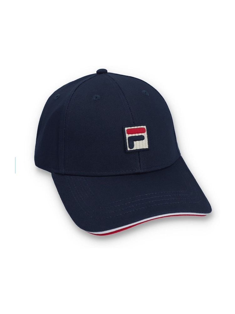 Fila Blue 100% Cotton Harris Cap - Image 1 of 4