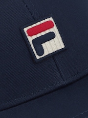 Fila Blue 100% Cotton Harris Cap - Image 3 of 4