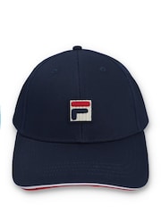 Fila Blue 100% Cotton Harris Cap - Image 4 of 4