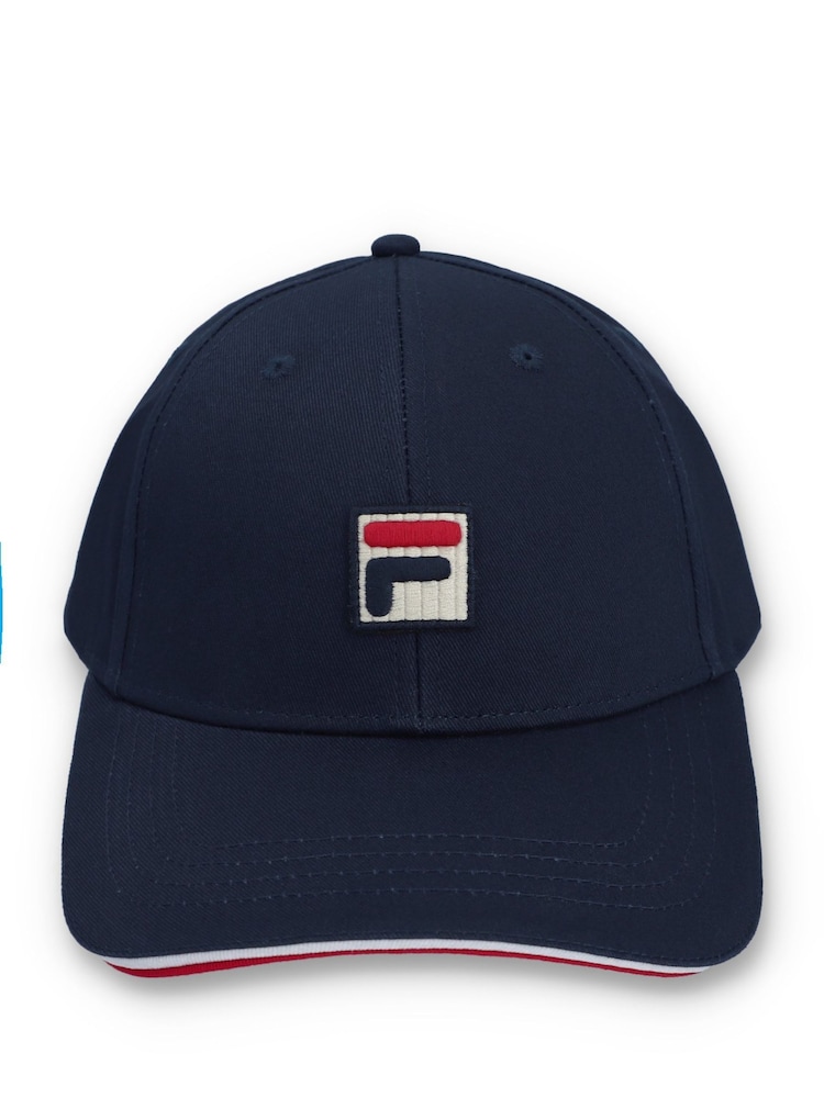 Fila Blue 100% Cotton Harris Cap - Image 4 of 4