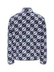 Fila Blue Corman Fleece Zip Through Jackets - Image 5 of 5