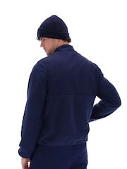 Fila Blue Rafe Fleece Zip Through Jacket - Image 2 of 5