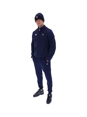 Fila Blue Rafe Fleece Zip Through Jacket - Image 3 of 5