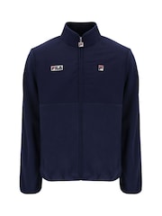 Fila Blue Rafe Fleece Zip Through Jacket - Image 4 of 5