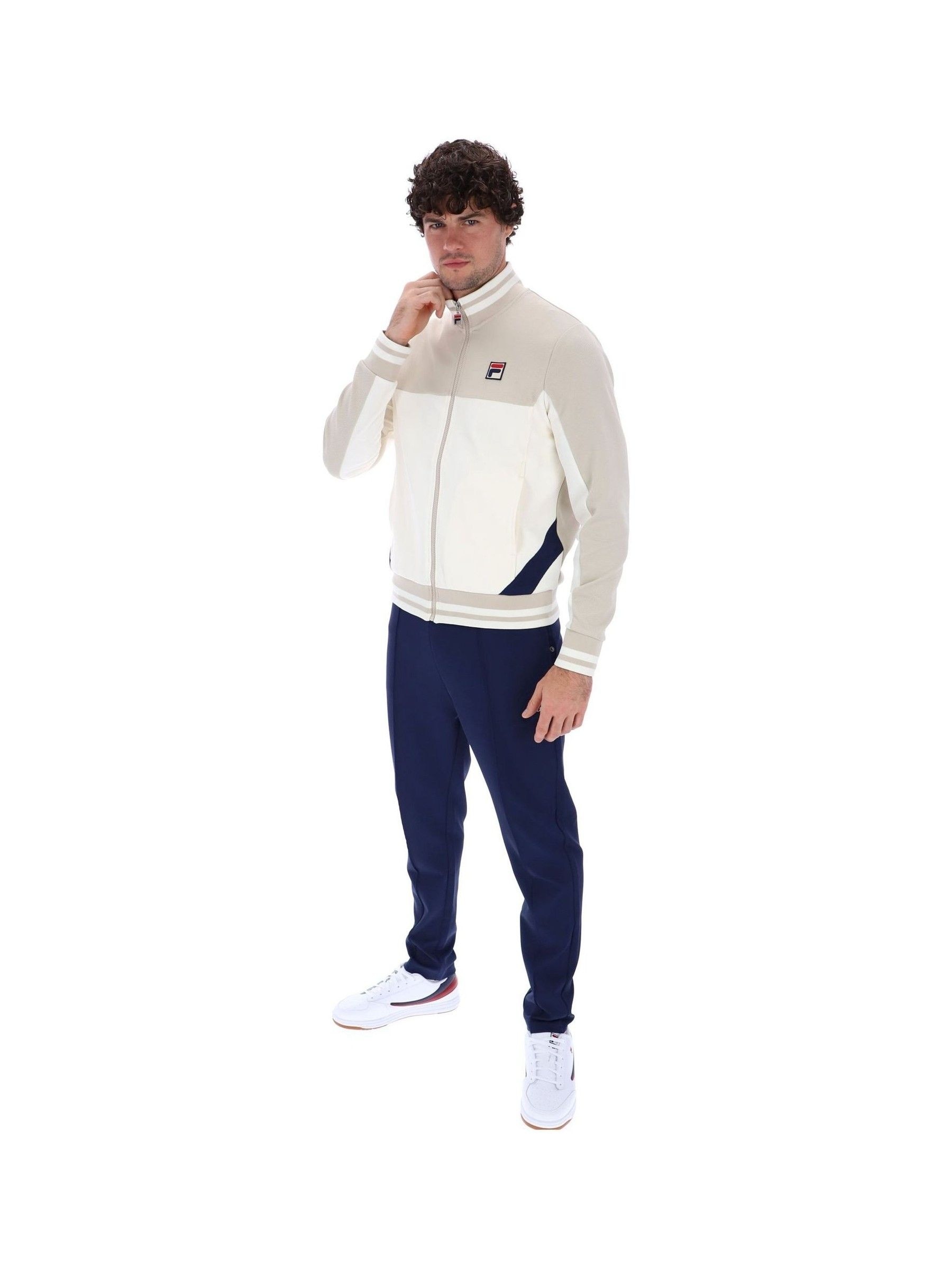 Fila tiebreaker track jacket best sale