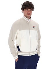 Fila Cream Tie Breaker Track Jacket - Image 3 of 5