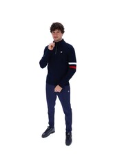Fila Blue Harrison Knitted Quarter Zip Jumper - Image 3 of 5
