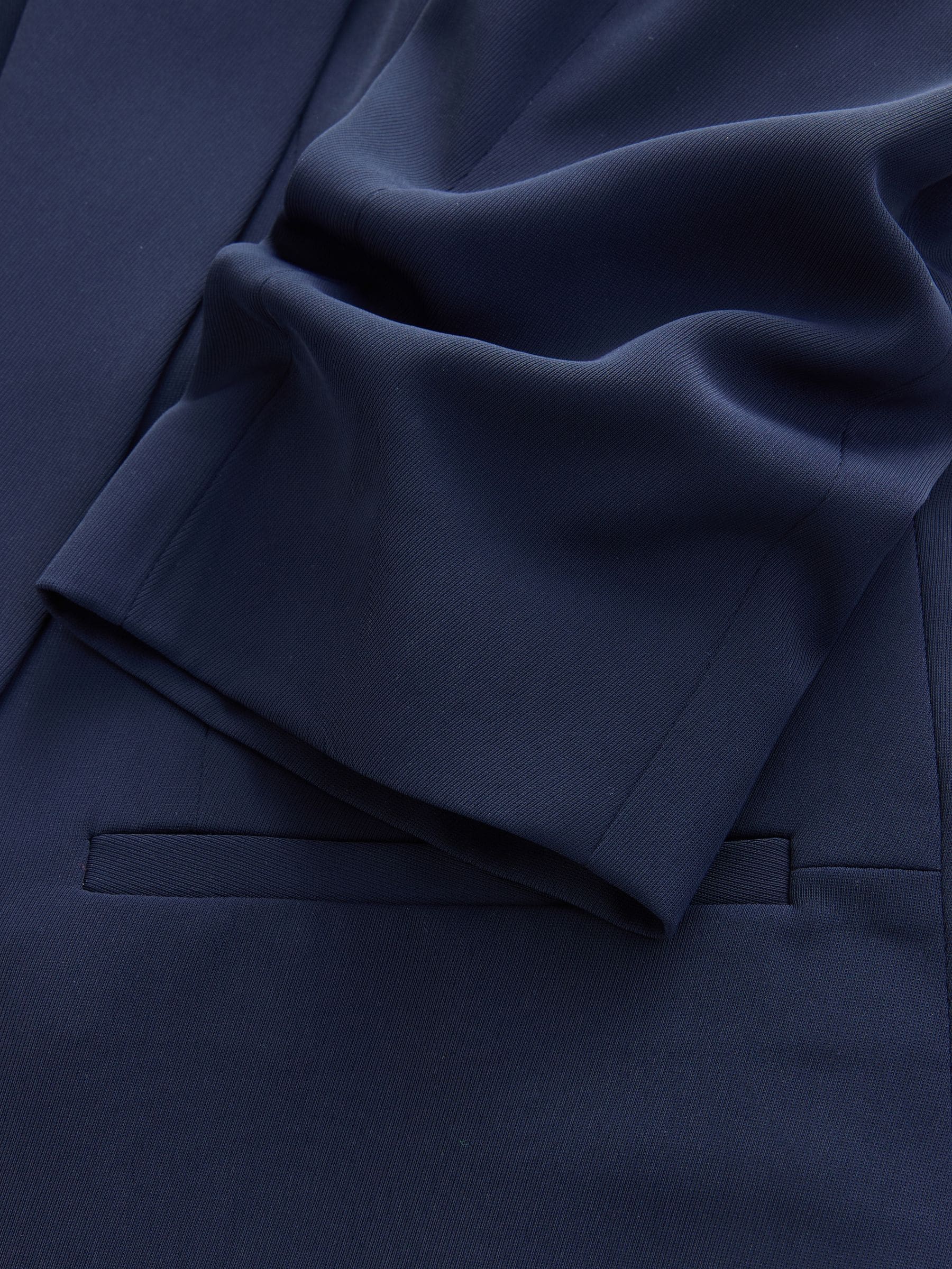 Buy Navy Blue Relaxed Ruched Sleeve Blazer from Next Singapore