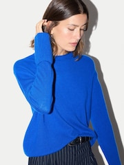 Jigsaw Blue Cloud Cashmere Eldon Jumper - Image 2 of 6