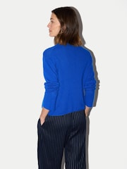 Jigsaw Blue Cloud Cashmere Eldon Jumper - Image 3 of 6