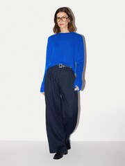 Jigsaw Blue Cloud Cashmere Eldon Jumper - Image 4 of 6