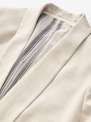 White N. Premium Tailored Single Breasted Blazer with Linen - Image 9 of 10
