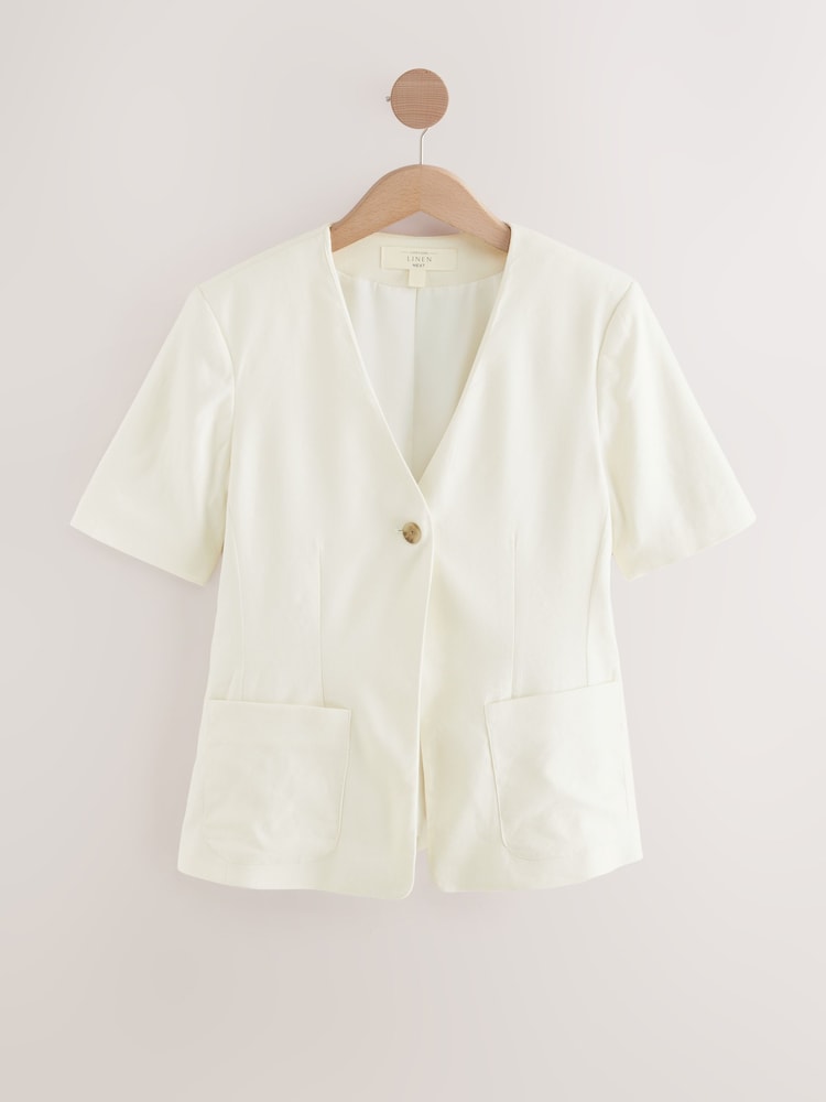 white short jacket for dress Women's Trendy Short Bolero Jacket in White