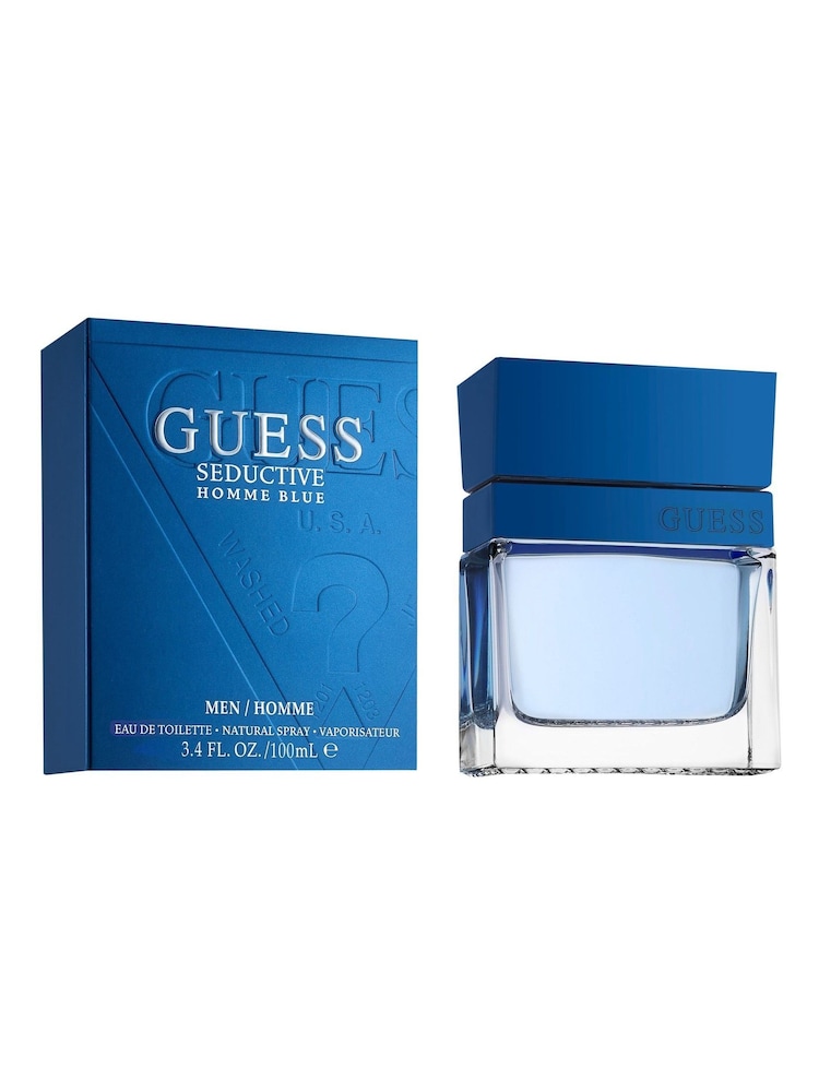 Guess Men Seductive Blue Eau de Toilette 100ml - Image 2 of 2