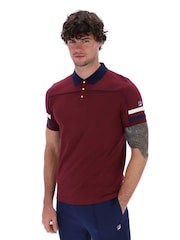 Fila Purple Grandslam 100% Cotton Polo Shirt - Image 1 of 4