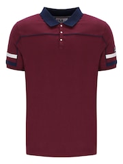 Fila Purple Grandslam 100% Cotton Polo Shirt - Image 3 of 4