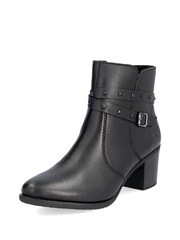 Rieker Womens Smart Black Boots - Image 5 of 10