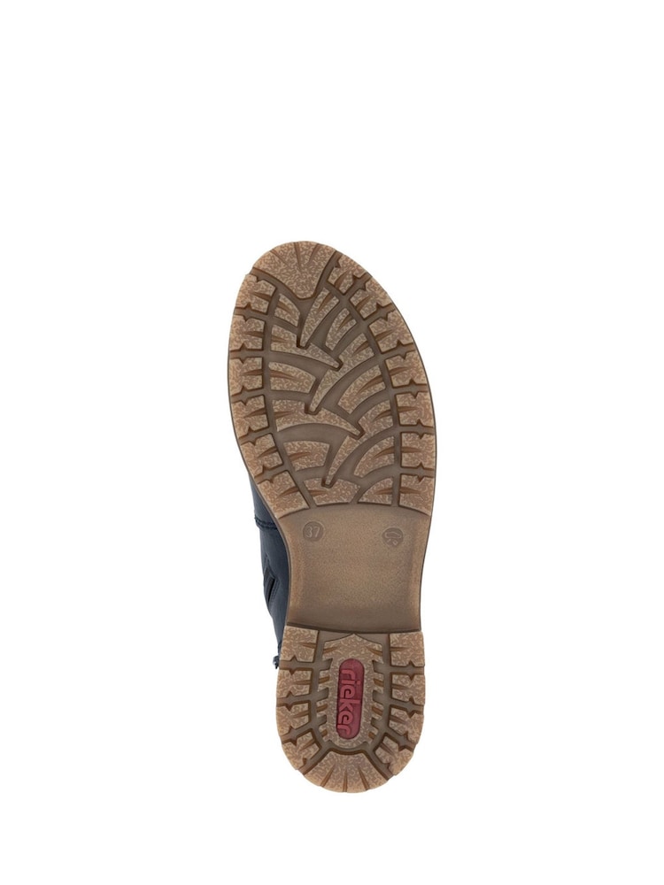 Rieker Womens Blue Walking Boots - Image 10 of 10