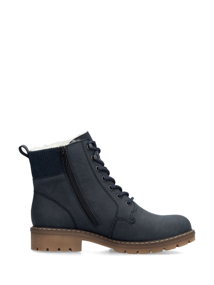 Rieker Womens Blue Walking Boots - Image 2 of 10