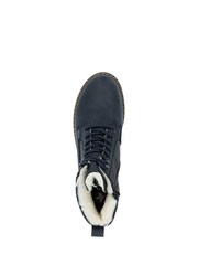 Rieker Womens Blue Walking Boots - Image 9 of 10