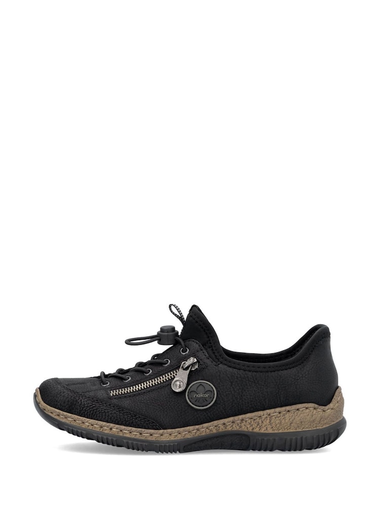 Rieker Womens Ready To Go Hand Free Trainer Shoes - Image 3 of 10