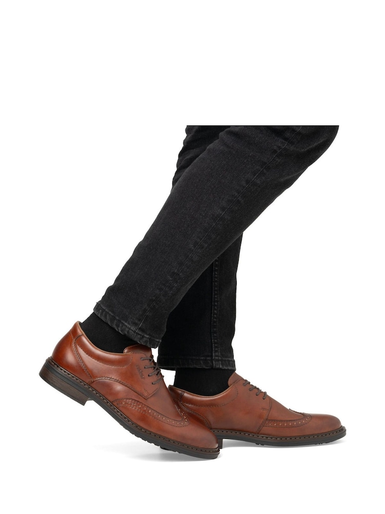 Rieker Mens Brogue Shoes - Image 1 of 10 Rieker Mens Brogue Shoes - Image 1 of 10
