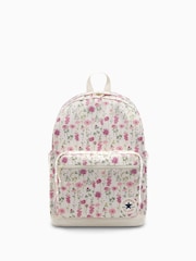 Converse Green Go 2 Wildflowers Floral Print Backpack - Image 1 of 7