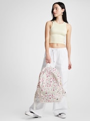 Converse Green Go 2 Wildflowers Floral Print Backpack - Image 7 of 7