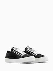 Converse Black Chuck Taylor All Star Crepe Sole Low Trainers - Image 7 of 11