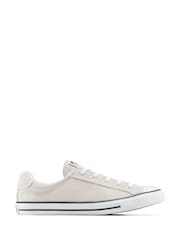 Converse Cream Chuck Taylor All Star Dainty Lucky Low Trainers - Image 1 of 8