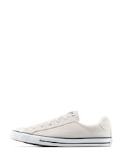 Converse Cream Chuck Taylor All Star Dainty Lucky Low Trainers - Image 2 of 8