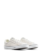 Converse Cream Chuck Taylor All Star Dainty Lucky Low Trainers - Image 4 of 8