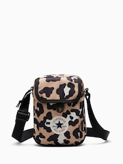 Converse Animal Print Leopard Print Cross-Body Bag - Image 1 of 7
