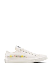 Converse Chuck Taylor All Star Joyful Floral Print Low Trainers - Slika 1 iz 7
