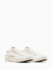Converse Chuck Taylor All Star Joyful Floral Print Low Trainers - Slika 3 iz 7