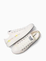 Converse Chuck Taylor All Star Joyful Floral Print Low Trainers - Slika 6 iz 7
